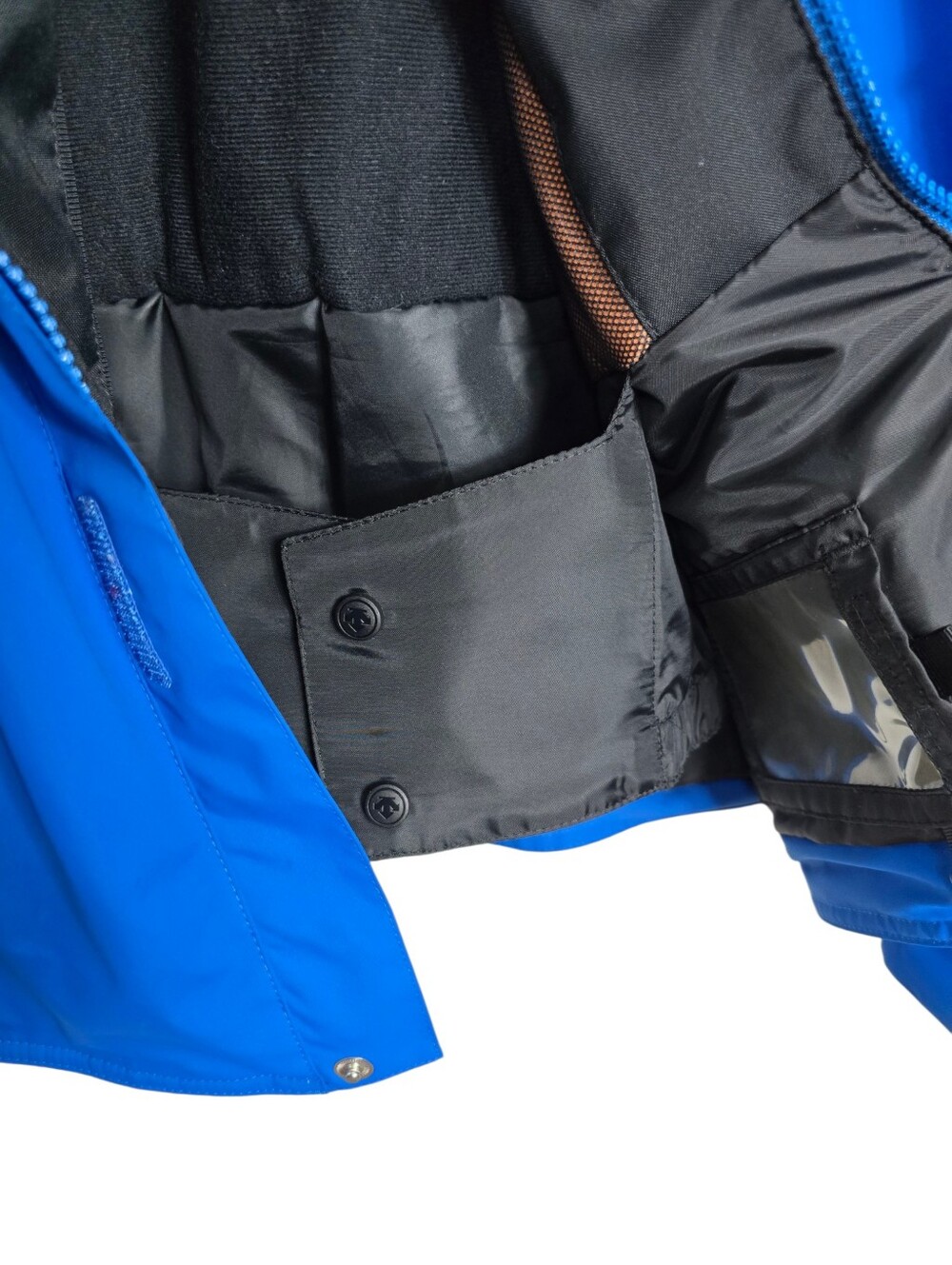 Descente Insulated Technical Ski Jacket Cobalt Blue Black Men’s XL - Picture 8 of 14